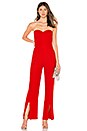 view 1 of 3 Vivian Jumpsuit in Red