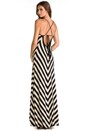view 1 of 6 Ciara Knit Maxi in Nude Stripe