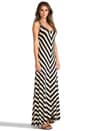 view 3 of 6 Ciara Knit Maxi in Nude Stripe