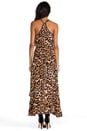 view 4 of 6 EXCLUSIVITÉ Robe Longue Romantic Imprimée in Animal Camel