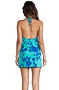 view 4 of 5 Gardenia Print Mini Dress in Caribbean Flower