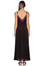 view 3 of 3 МАКСИ ПЛАТЬЕ PALMER in Black