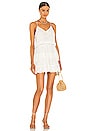 view 1 of 3 Kathy Embellished Mini Dress in White