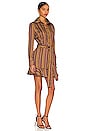 view 2 of 4 Jackie Print Mini Dress in Safron Zig Zag