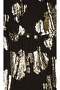 view 4 of 4 Tatyana Metallic Jaquard Mini Dress in Black