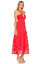 view 2 of 3 Talia Embellished Maxi Dress in Poppy