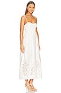 view 2 of 3 Josephine Midi Dress in White