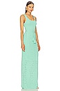 view 2 of 3 Giulia Knit Maxi Dress in Tiffany Blue