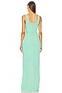 view 3 of 3 Giulia Knit Maxi Dress in Tiffany Blue