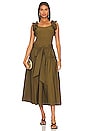 view 1 of 3 RAFAELA 미디 원피스 in Army