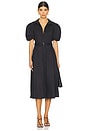 view 1 of 3 ROBE MI-LONGUE MARITZA in Black