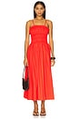 view 2 of 4 Panama Solid Dress in Naranja