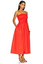 view 3 of 4 Panama Solid Dress in Naranja