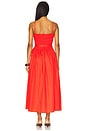 view 4 of 4 Panama Solid Dress in Naranja