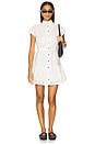view 1 of 3 Aruba Embroidered Dress in White