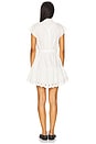 view 3 of 3 Aruba Embroidered Dress in White
