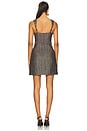 view 3 of 4 Alex Mini Dress in Metallic Tweed