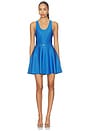 view 1 of 4 Cleo Knit Metallic Mini Dress in Cobalt