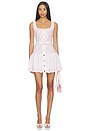 view 1 of 4 ROBE MINI BRODÉE PENELOPE in Light Pink