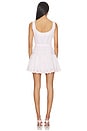 view 3 of 4 ROBE MINI BRODÉE PENELOPE in Light Pink
