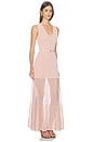 view 2 of 3 Mila Knit Dress in Peach