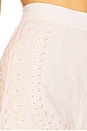 view 6 of 6 Aurora Embroidered Shorts in Blush