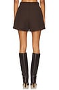 view 4 of 6 Marie Short in Chocolate Brown