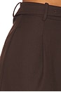 view 6 of 6 Marie Short in Chocolate Brown