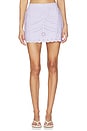 view 1 of 6 Elin Embroidered Skort in Lavender