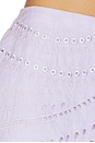 view 6 of 6 Elin Embroidered Skort in Lavender