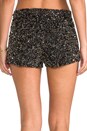 view 6 of 7 Dallas Beaded Shorts in Black