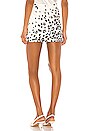 view 3 of 4 Danielle Print Mini Skirt in Mood Animal