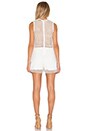 view 3 of 4 Romper Félix in White Crochet