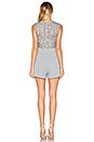 view 3 of 3 Vicentina Lace Romper in Sky