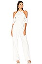 view 1 of 3 Harper Linen Jumpsuit in Off White