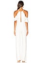 view 3 of 3 Harper Linen Jumpsuit in Off White