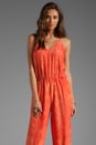 view 1 of 6 Jinger Print Jumpsuit in Coral Snake Print