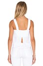 view 3 of 3 Awada Solid Top in White