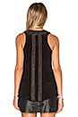 view 3 of 4 CAMISETA CON CUENTAS NOLITA in Black