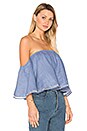 view 2 of 4 TOP DE UN SOLO COLOR EDEN in Sail Blue