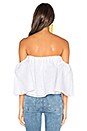 view 3 of 4 Eden Solid Top in White