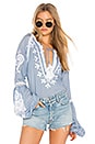 view 1 of 5 Tom Embroidered Top in Chambre