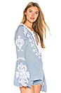 view 2 of 5 Tom Embroidered Top in Chambre