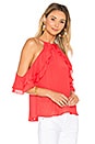 view 2 of 4 Trudi Solid Top in Sunrise Coral