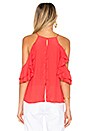 view 3 of 4 Trudi Solid Top in Sunrise Coral