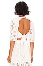 view 3 of 4 Quinn Lace Top in White