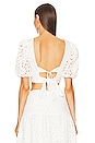 view 3 of 4 Sunita Eyelet Blouse in White