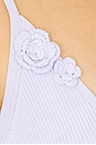 view 5 of 5 Rose Knit Dress in Lavender