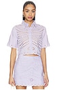 view 1 of 4 Elin Embroidered Top in Lavender