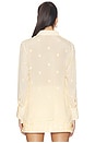 view 3 of 5 Ayla Embroidered Shirt in Pastel Yellow